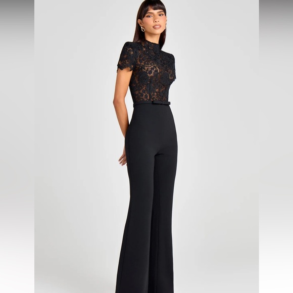 HATTIE BLACK JUMPSUIT - Picture 3 of 9